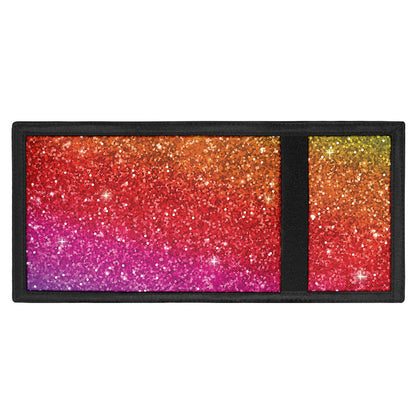 Rainbow (NOT Real) Glitter Artwork Print Trifold Wallet