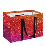Rainbow (NOT Real) Glitter Artwork Print Utility Tote Bag