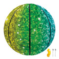 Rainbow (NOT Real) Glitter Print Basketball