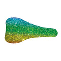 Rainbow (NOT Real) Glitter Print Bicycle Seat Cover