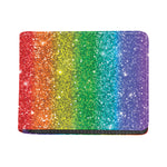 Rainbow (NOT Real) Glitter Print Bifold Wallet