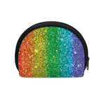 Rainbow (NOT Real) Glitter Print Coin Purse