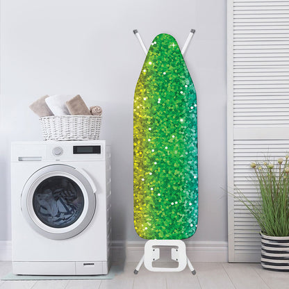 Rainbow (NOT Real) Glitter Print Ironing Board Cover
