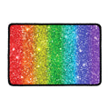 Rainbow (NOT Real) Glitter Print Kitchen Mat