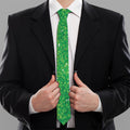Rainbow (NOT Real) Glitter Print Necktie