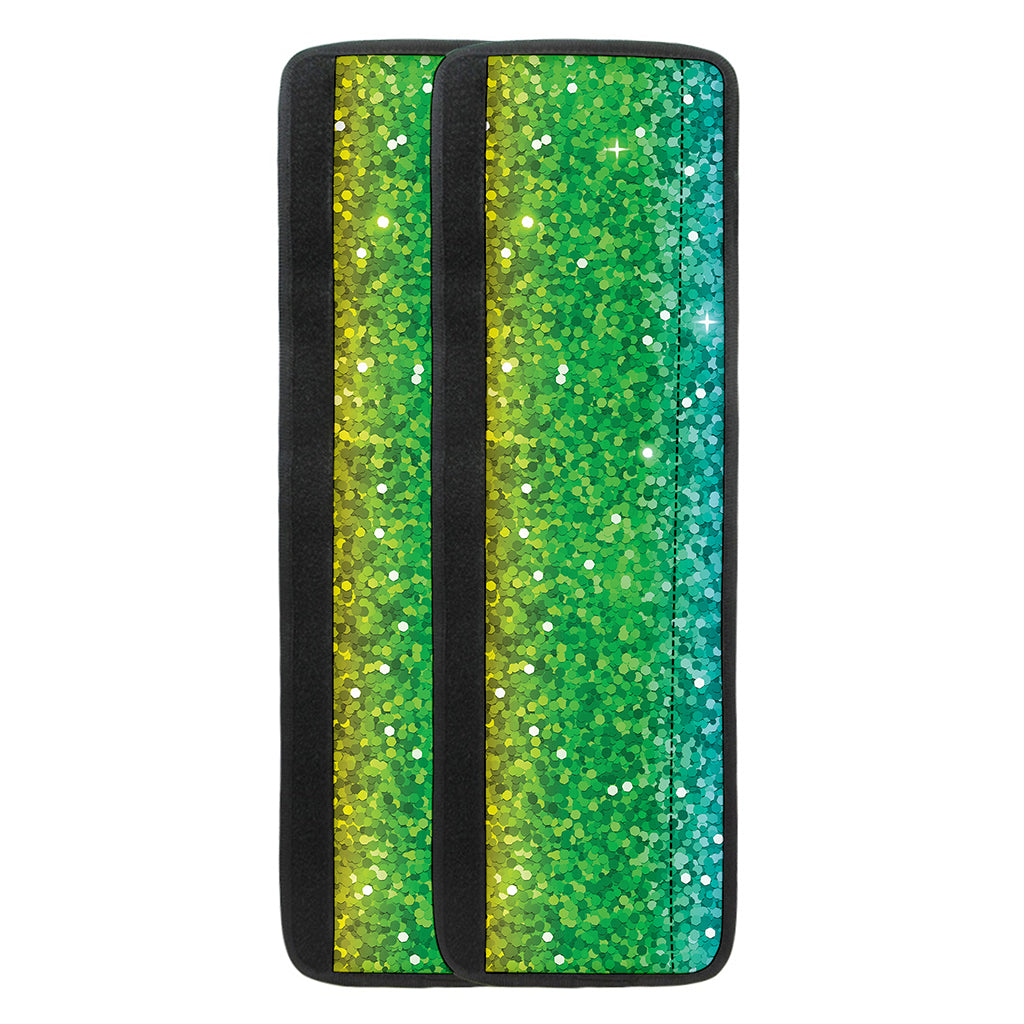 Rainbow (NOT Real) Glitter Print Refrigerator Handle Covers