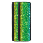Rainbow (NOT Real) Glitter Print Refrigerator Handle Covers