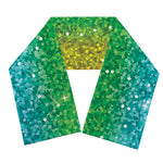 Rainbow (NOT Real) Glitter Print Scarf