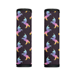 Rainbow Origami Unicorn Pattern Print Handle Covers