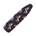 Rainbow Origami Unicorn Pattern Print Ironing Board Cover