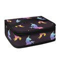 Rainbow Origami Unicorn Pattern Print Small Lunch Bag