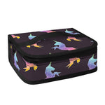 Rainbow Origami Unicorn Pattern Print Small Lunch Bag