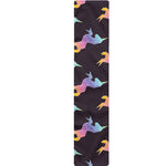 Rainbow Origami Unicorn Pattern Print Table Runner
