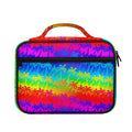 Rainbow Palm Tree Pattern Print Briefcase Bible Bag