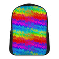 Rainbow Palm Tree Pattern Print Casual Backpack
