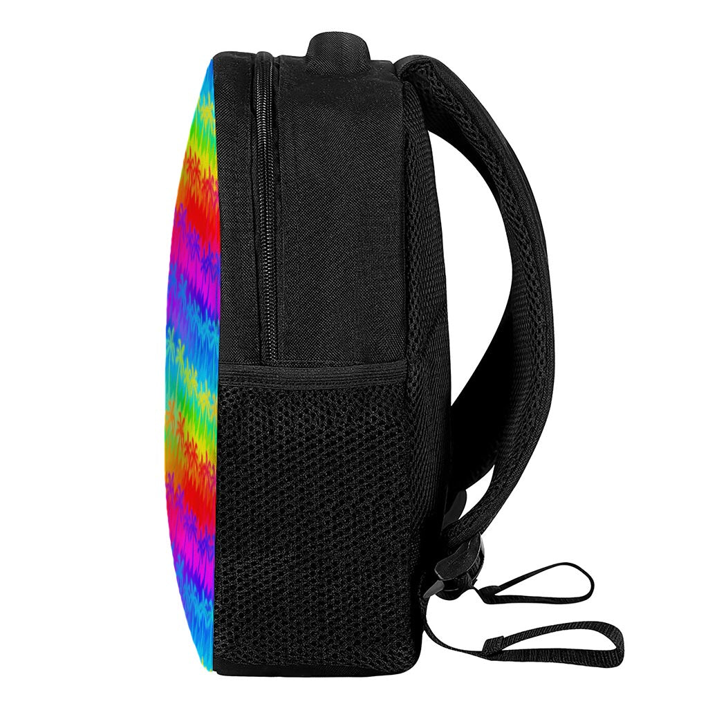 Rainbow Palm Tree Pattern Print Casual Backpack