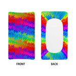 Rainbow Palm Tree Pattern Print Changing Pad Cover
