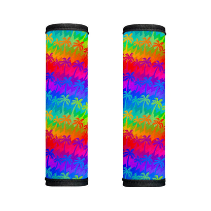 Rainbow Palm Tree Pattern Print Handle Covers