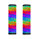 Rainbow Palm Tree Pattern Print Handle Covers