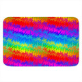 Rainbow Palm Tree Pattern Print Indoor Door Mat