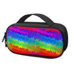 Rainbow Palm Tree Pattern Print Insulin Cooler Travel Case