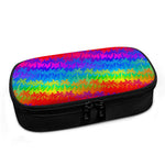 Rainbow Palm Tree Pattern Print Insulin Cooler Travel Case