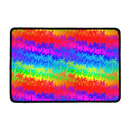 Rainbow Palm Tree Pattern Print Kitchen Mat