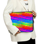 Rainbow Palm Tree Pattern Print Laptop Sleeve