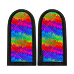 Rainbow Palm Tree Pattern Print Skillet Handle Cover