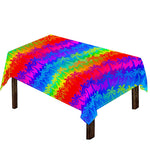 Rainbow Palm Tree Pattern Print Tablecloth