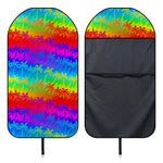 Rainbow Palm Tree Pattern Print Waterproof Car Seat Cover