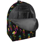 Rainbow Pineapple And Flamingo Print Backpack