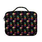 Rainbow Pineapple And Flamingo Print Briefcase Bible Bag