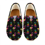 Rainbow Pineapple And Flamingo Print Casual Shoes