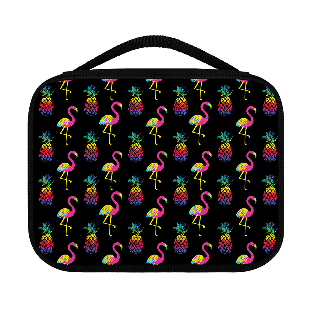 Rainbow Pineapple And Flamingo Print Classic Bible Case
