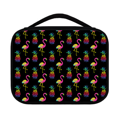 Rainbow Pineapple And Flamingo Print Classic Bible Case