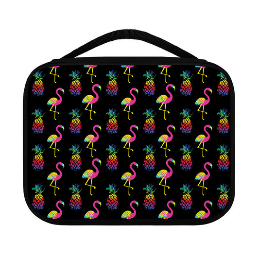 Rainbow Pineapple And Flamingo Print Classic Bible Case