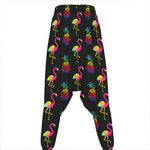 Rainbow Pineapple And Flamingo Print Hammer Pants