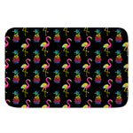 Rainbow Pineapple And Flamingo Print Indoor Door Mat