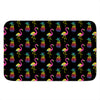 Rainbow Pineapple And Flamingo Print Indoor Door Mat