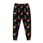 Rainbow Pineapple And Flamingo Print Jogger Pants