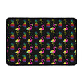 Rainbow Pineapple And Flamingo Print Kitchen Mat