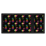 Rainbow Pineapple And Flamingo Print Trifold Wallet