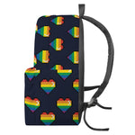 Rainbow Pixel 8-Bit LGBT Pride Heart Backpack