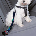 Rainbow Pixel 8-Bit LGBT Pride Heart Dog Seat Belt