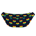 Rainbow Pixel 8-Bit LGBT Pride Heart Fanny Pack