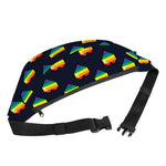 Rainbow Pixel 8-Bit LGBT Pride Heart Fanny Pack
