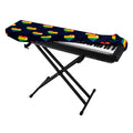 Rainbow Pixel 8-Bit LGBT Pride Heart Piano Keyboard Cover