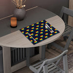 Rainbow Pixel 8-Bit LGBT Pride Heart Placemat