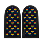 Rainbow Pixel 8-Bit LGBT Pride Heart Skillet Handle Cover